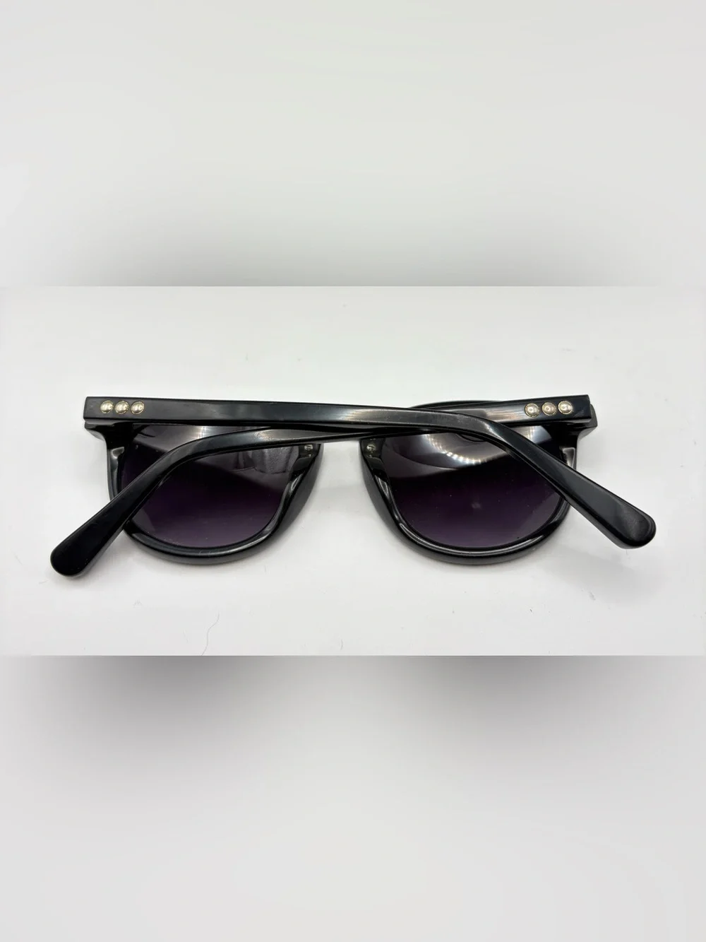 Taylor Morris Vredefort Black Oval Sunglasses Frames Only